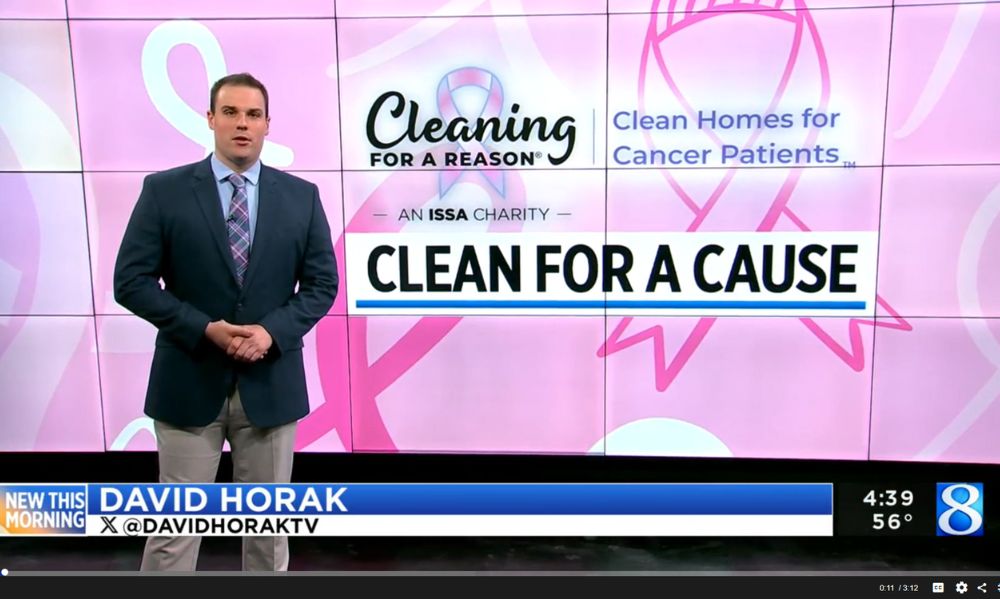 Cleaning for a reason news report