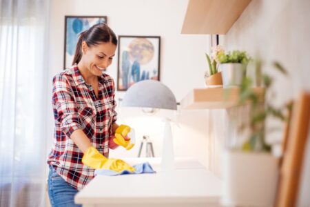Regular home cleaning